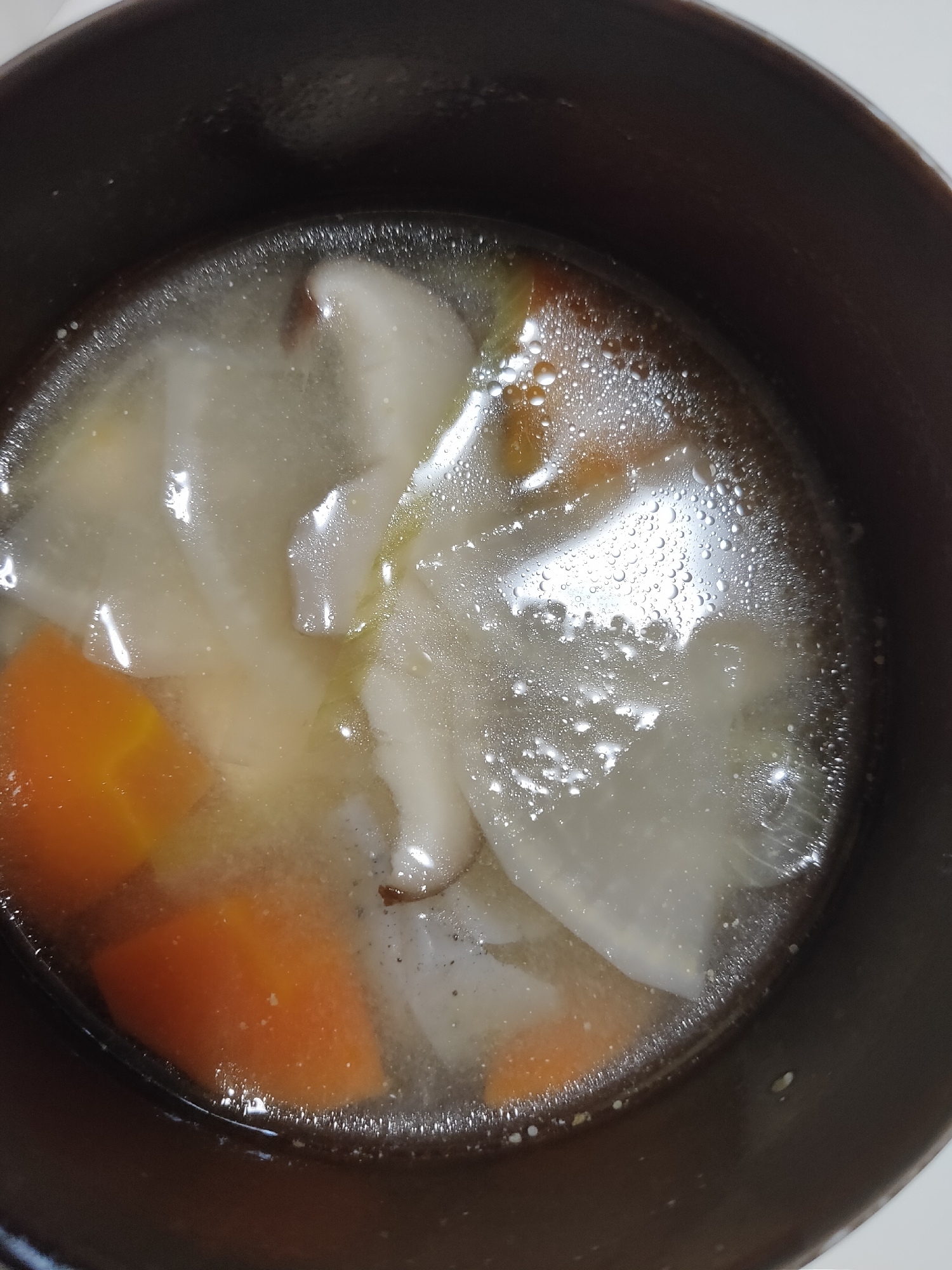 肉なしの豚汁