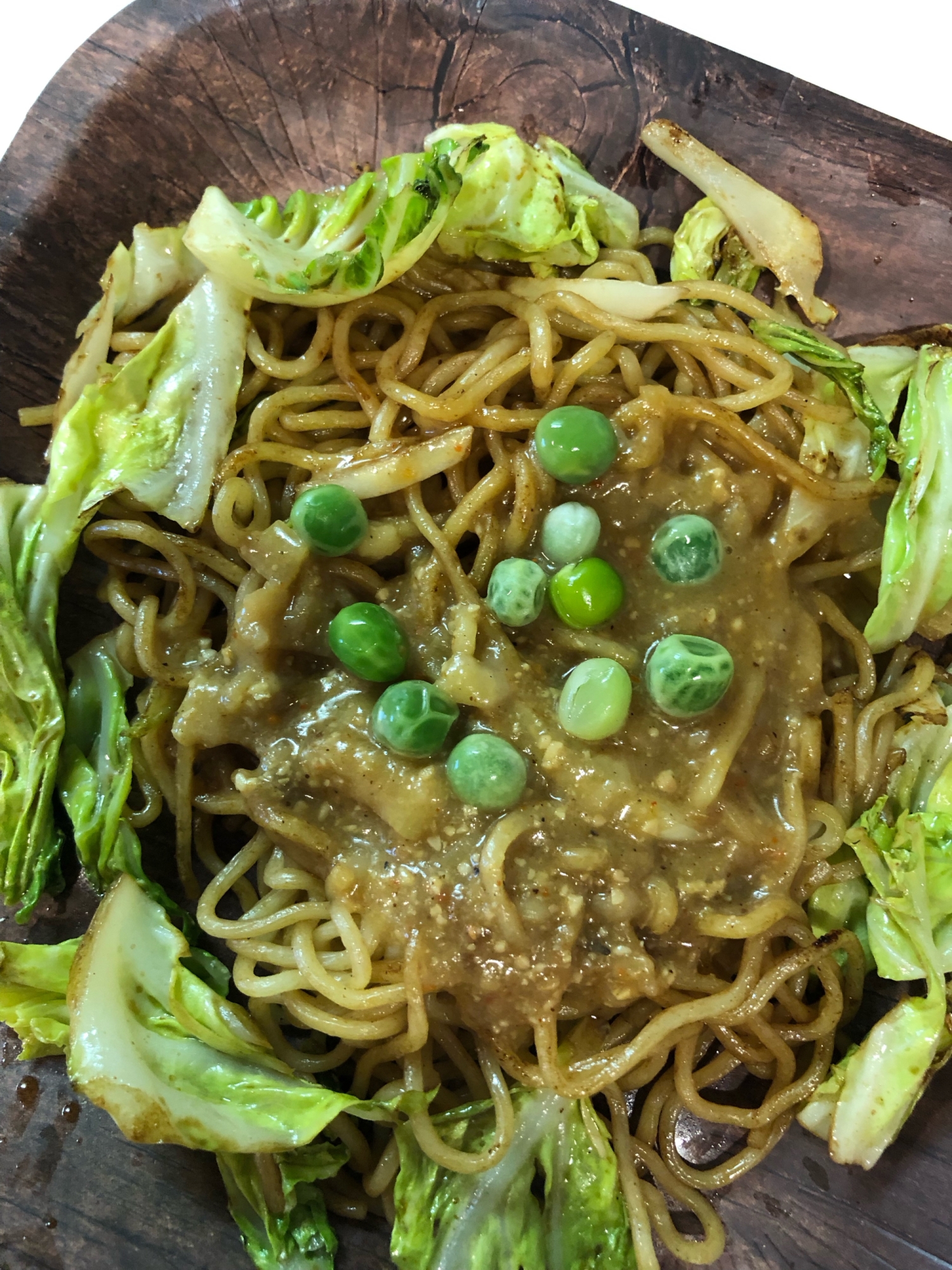 ライトキャンプ飯最終形態！肉なしカレー焼きそば