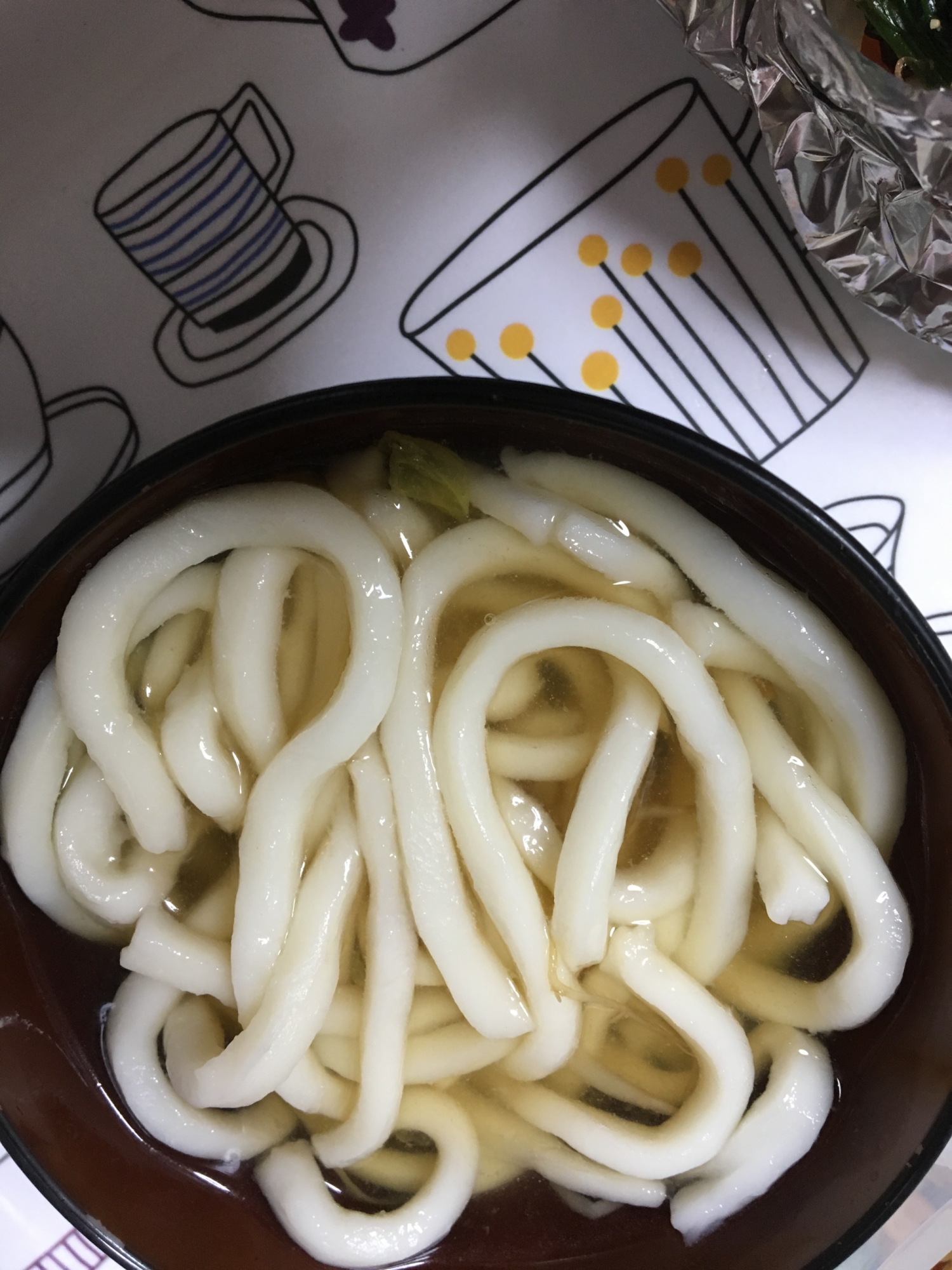 もやしと白菜の煮込みうどん╰(*´︶`*)╯♡