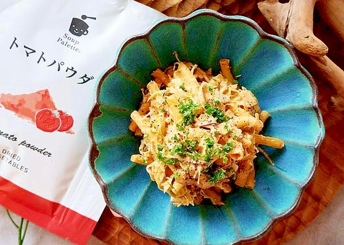 スパイシートマトなマカロニサラダ