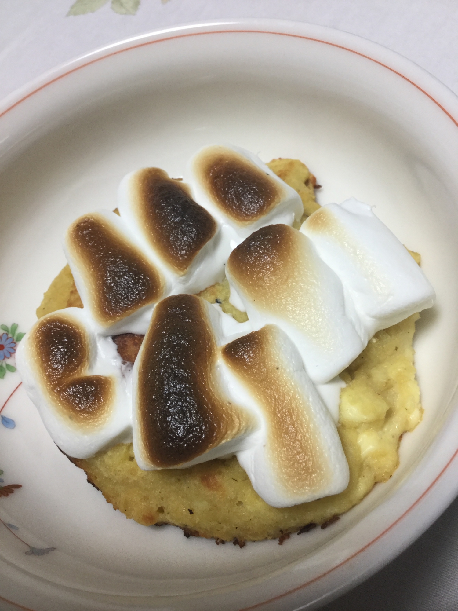 豆腐おからのマシュマロ焼き