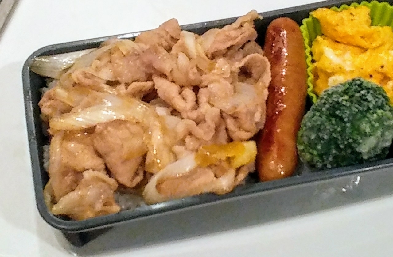 豚のしょうが焼き弁当☆