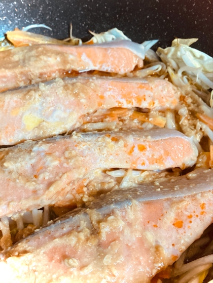 野菜たっぷり！！鮭のちゃんちゃん焼き