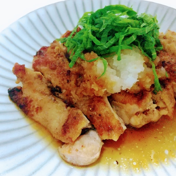 大葉と大根おろしのせさっぱりポン酢がけチキン レシピ 作り方 By 124 楽天レシピ 大葉と大根おろしのせさっぱりポン酢がけチキン レシピ 作り方 By 124 楽天レシピ