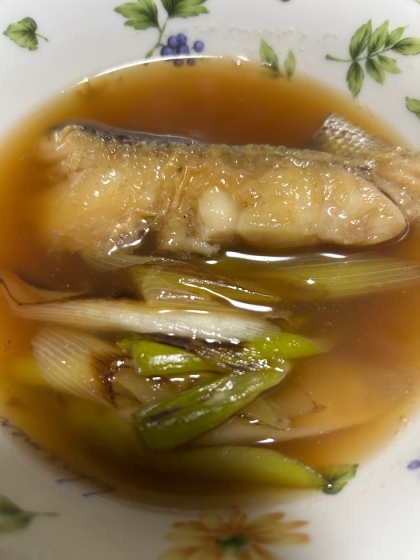 甘濃いめの塩鱈煮付け