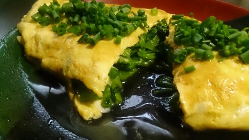 ほうれん草のとんぺい焼き風