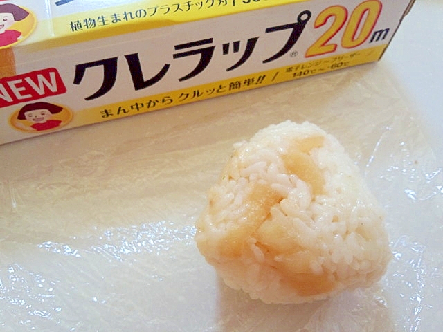 北海道♪じゃがバターの生塩糀おにぎり