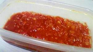 めがねレシピ：トマトソース