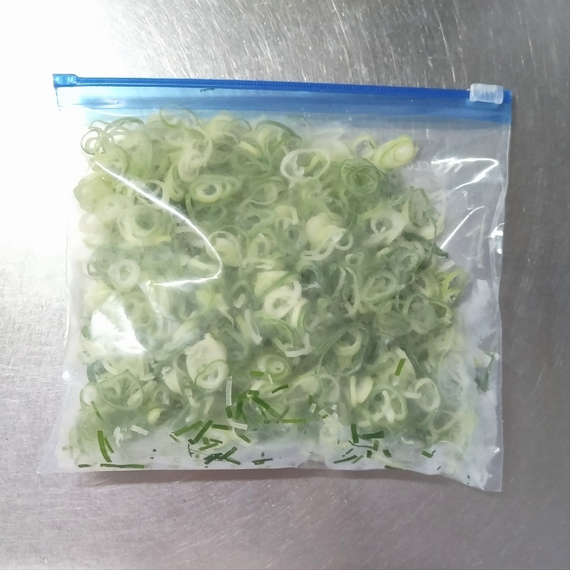 ねぎの冷凍保存