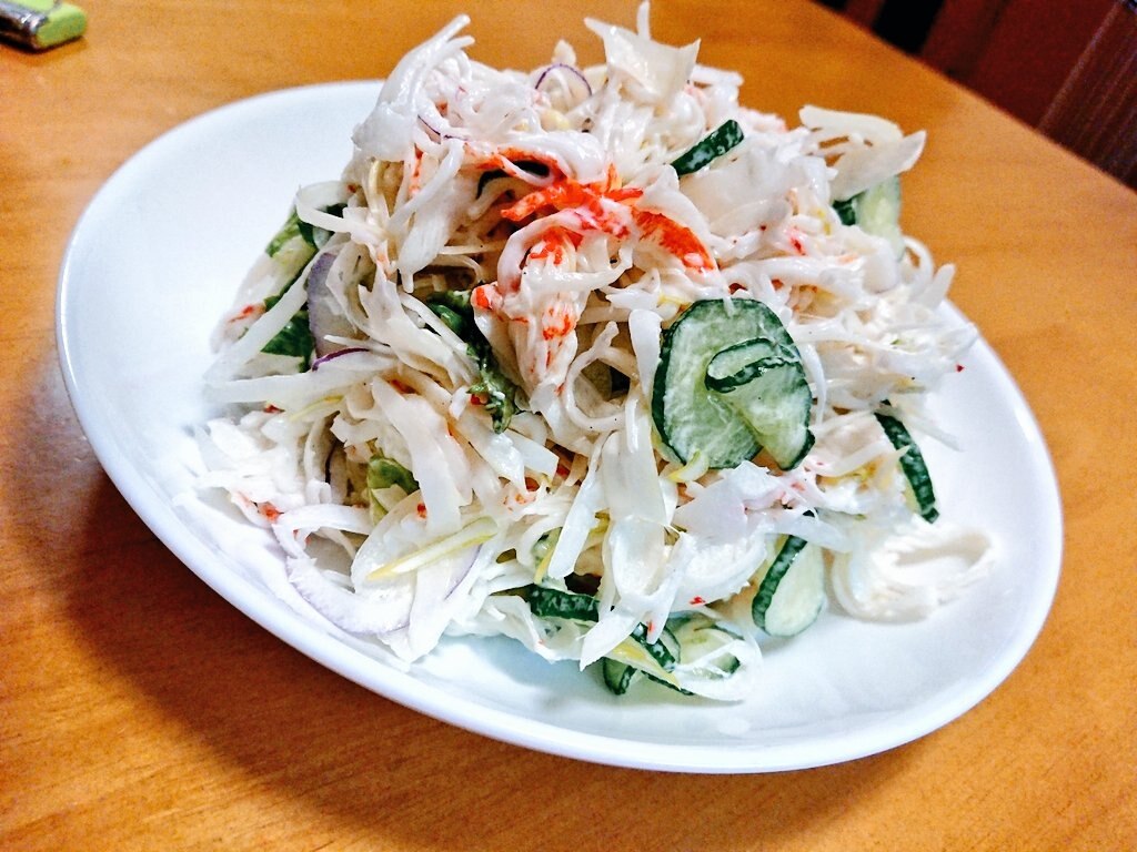 玉ねぎとカニかまのマヨサラダ レシピ・作り方 by じゃが塩 - 楽天レシピ