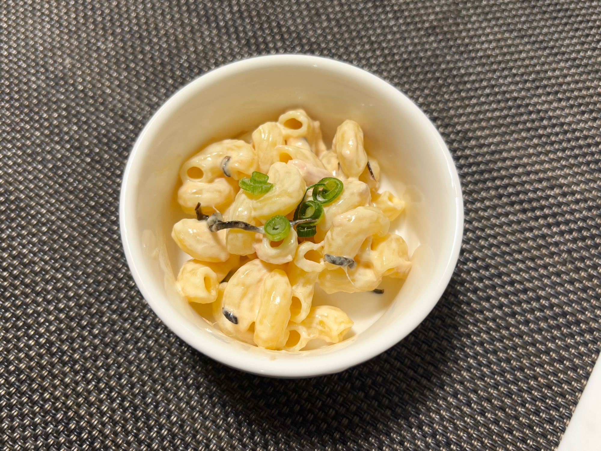 ツナと塩昆布の和風マカロニサラダ