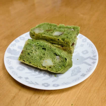 子供に野菜を♥HMでほうれん草のパウンドケーキ