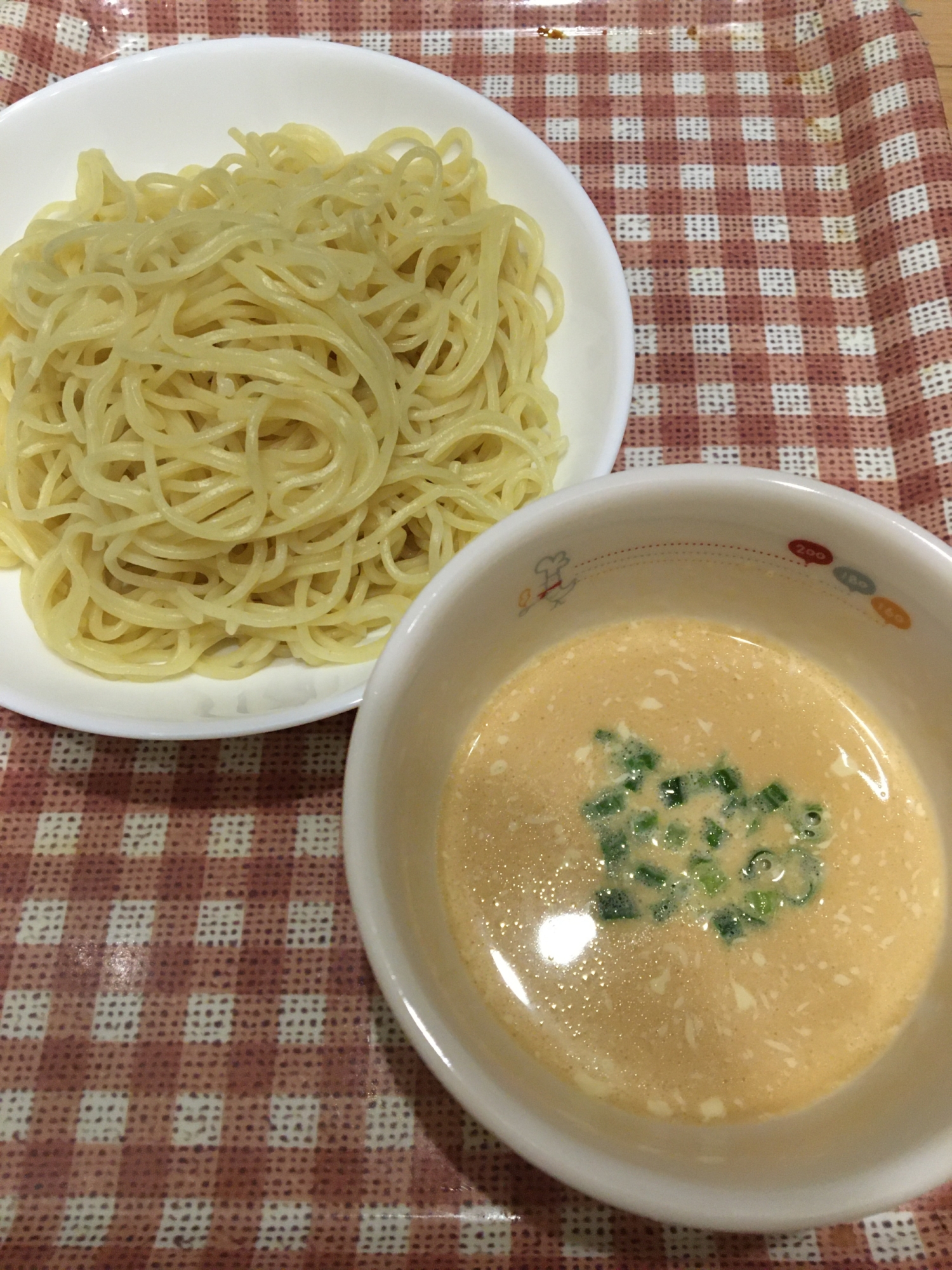 冷やし中華をつけ麺に。