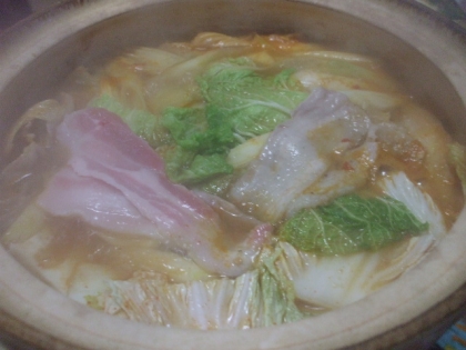 ピリ辛味噌鍋