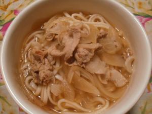 我が家の簡単☆肉うどん