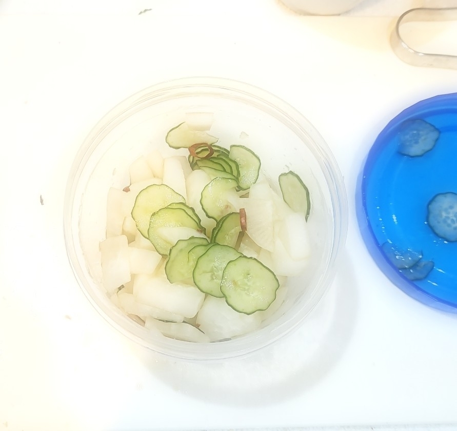 夏用きゅうり大根