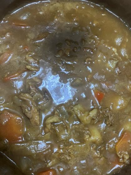 じゃがいもたっぷりカレーライス