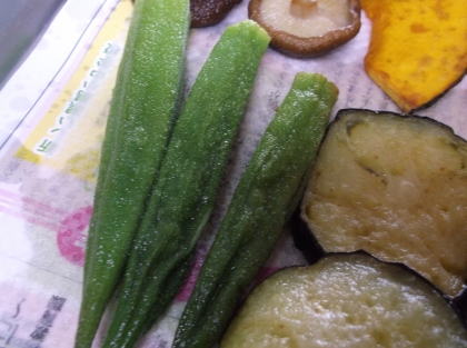 うちのおかず「夏野菜の素揚げ」