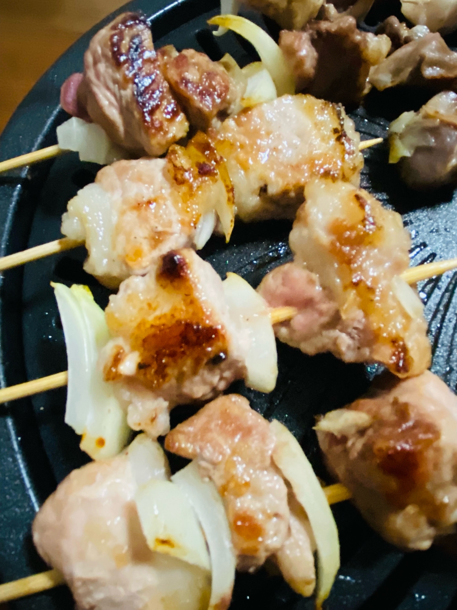 豚リブロースを使って♪焼き鳥やさんの豚バラ串