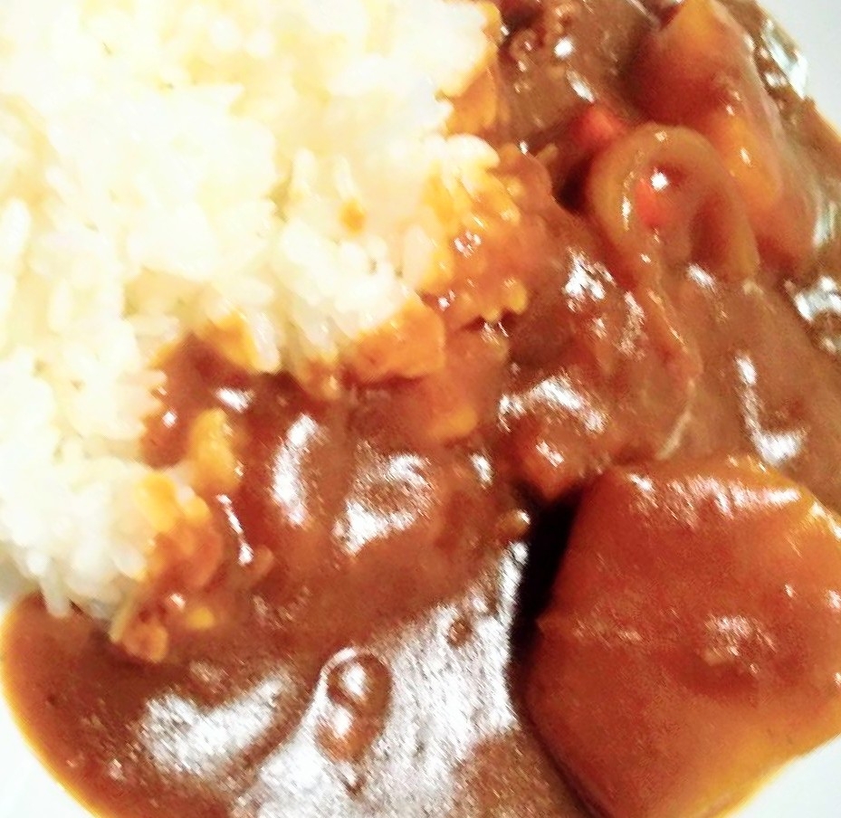 今日は、カレーライスですよ♪