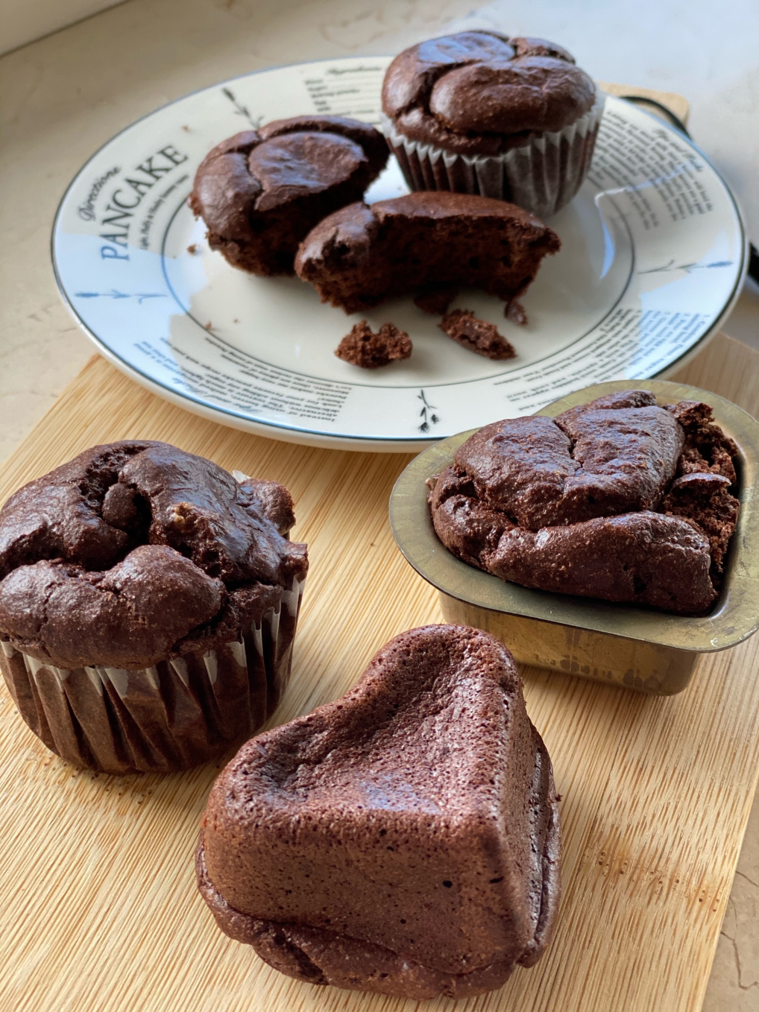 ロカボ。チョコと玉子だけのチョコレートケーキ