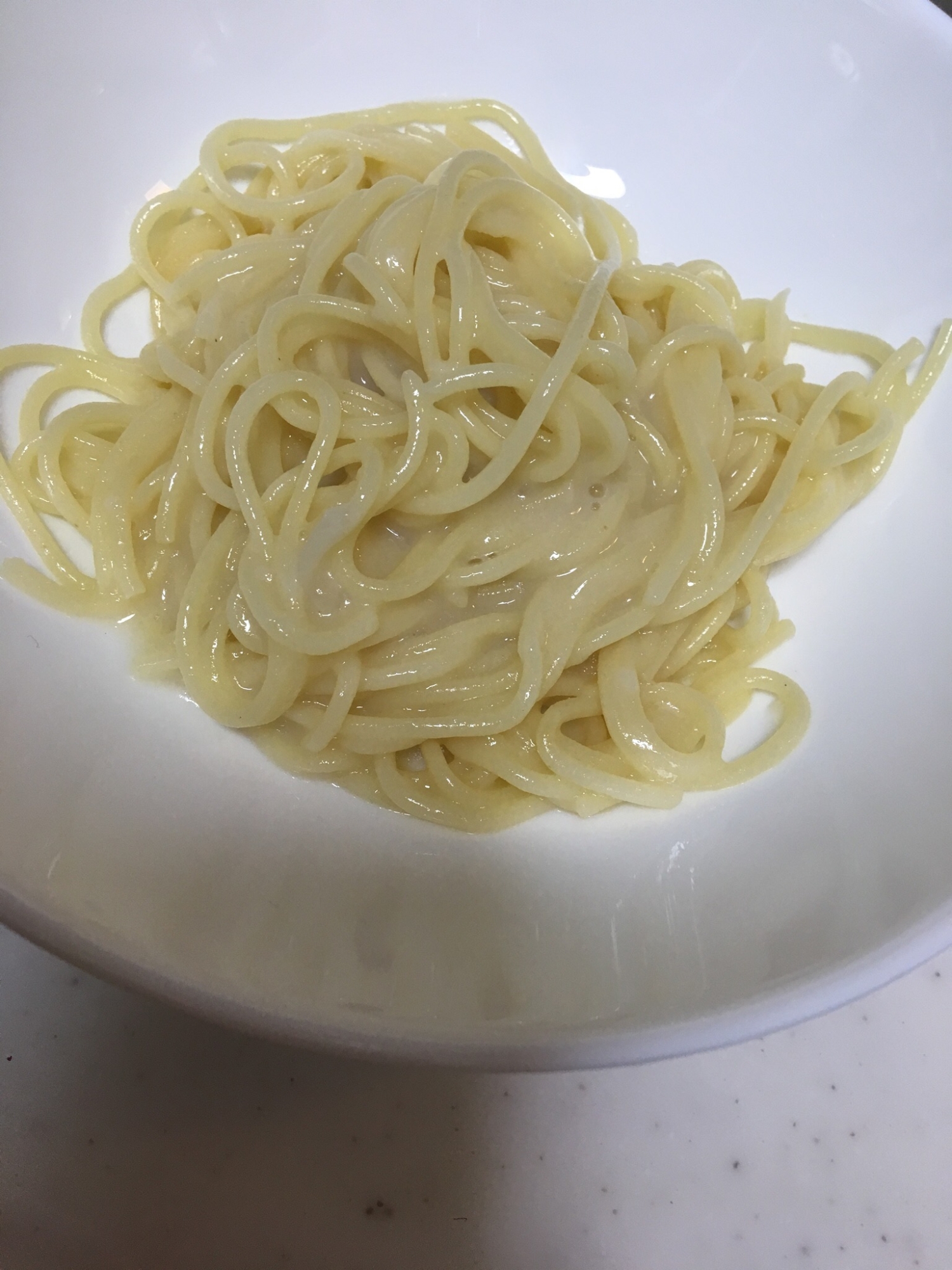 クリームだけで☆クリームパスタ╰(*´︶`*)╯♡