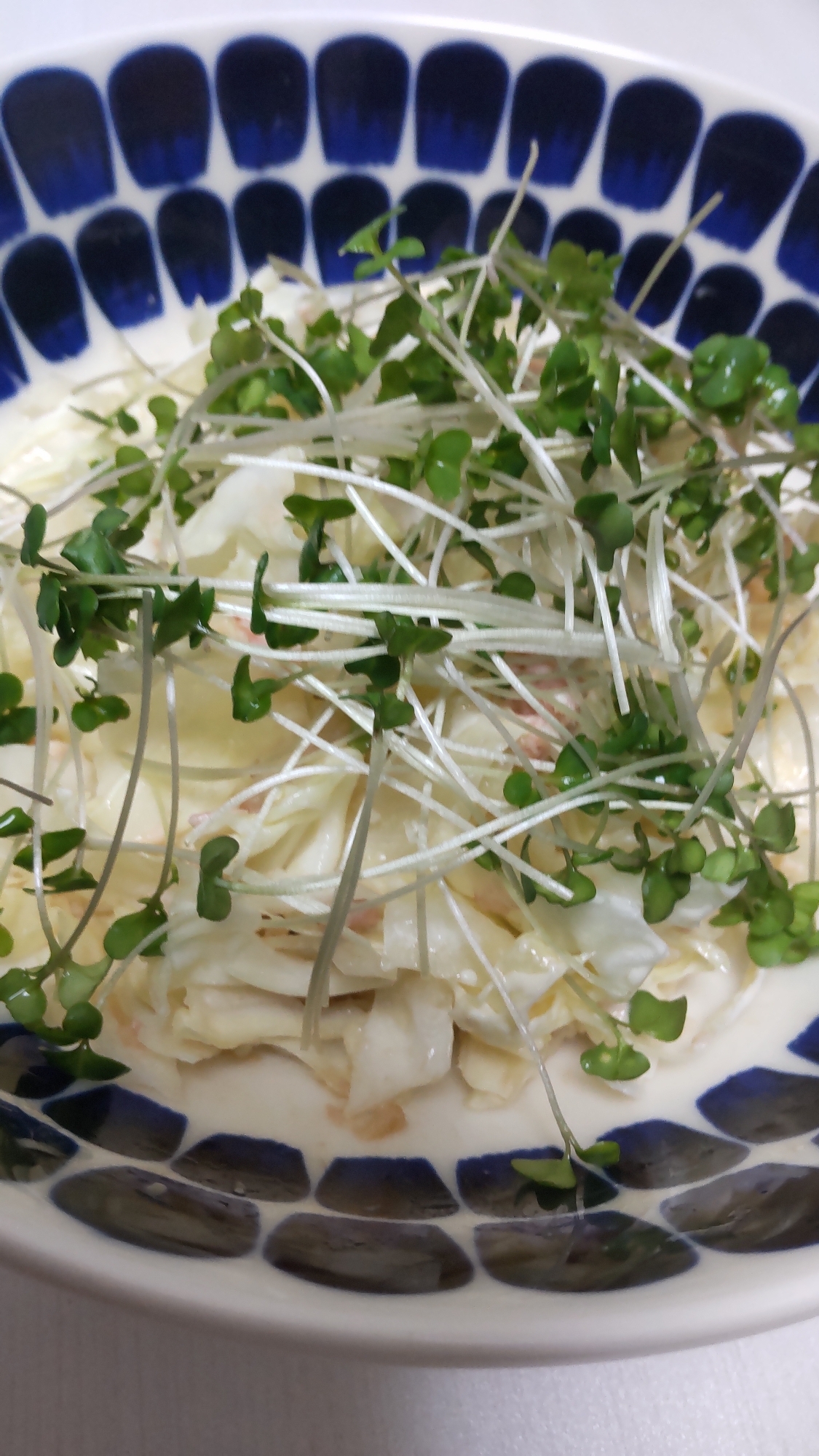 キャベツとツナのマヨぽんサラダ☆