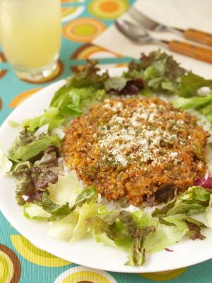 ピザサラダライス