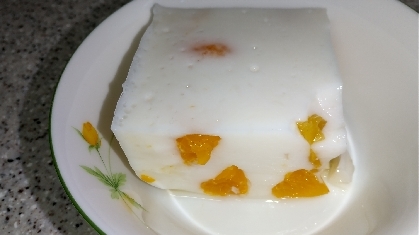 フルーツ牛乳寒天