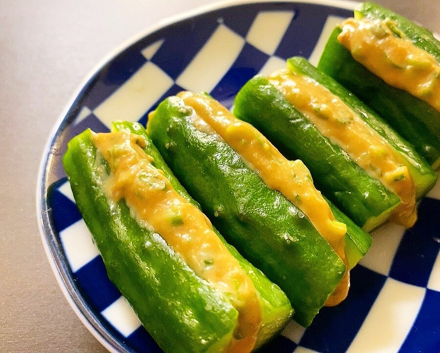 プロ直伝！アンチョビみそ乗せ冷やし胡瓜 レシピ・作り方 by KZ