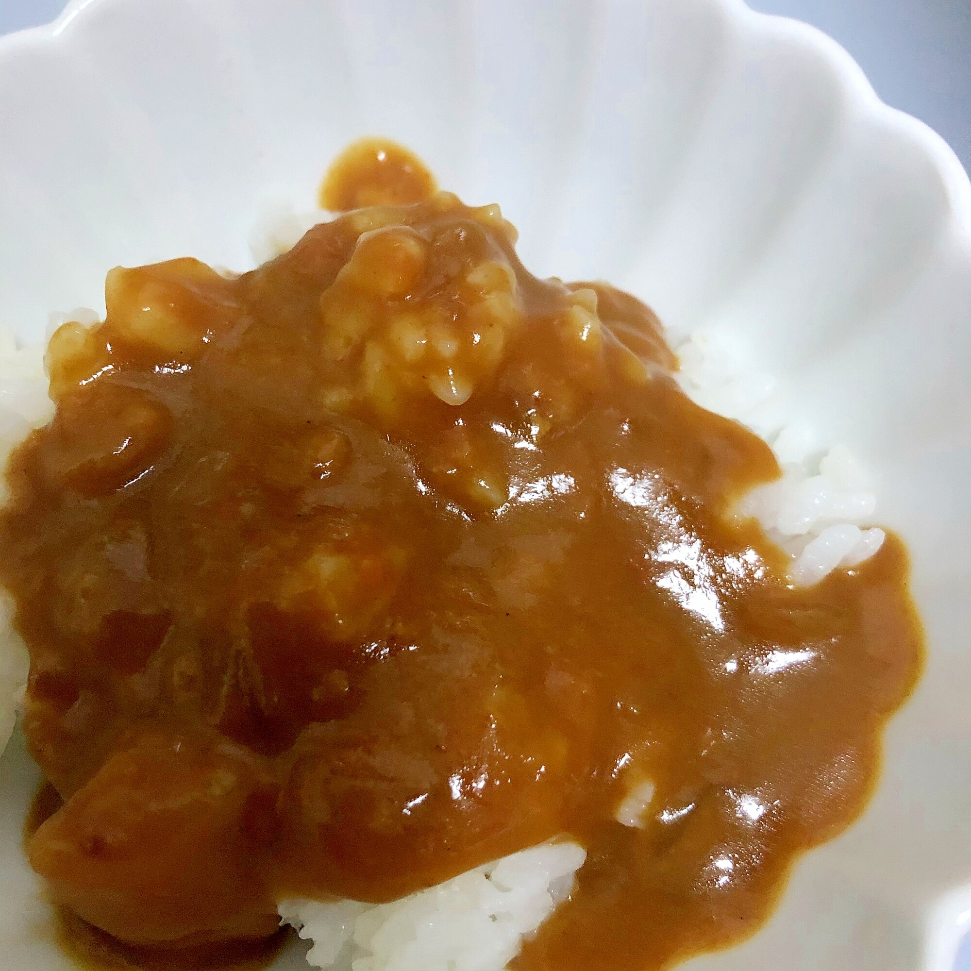 ツナと野菜のカレー