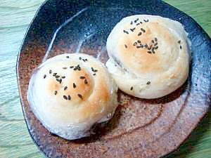 レンジ発酵 こしあんの渦巻きパン レシピ 作り方 By Shimo9756 楽天レシピ