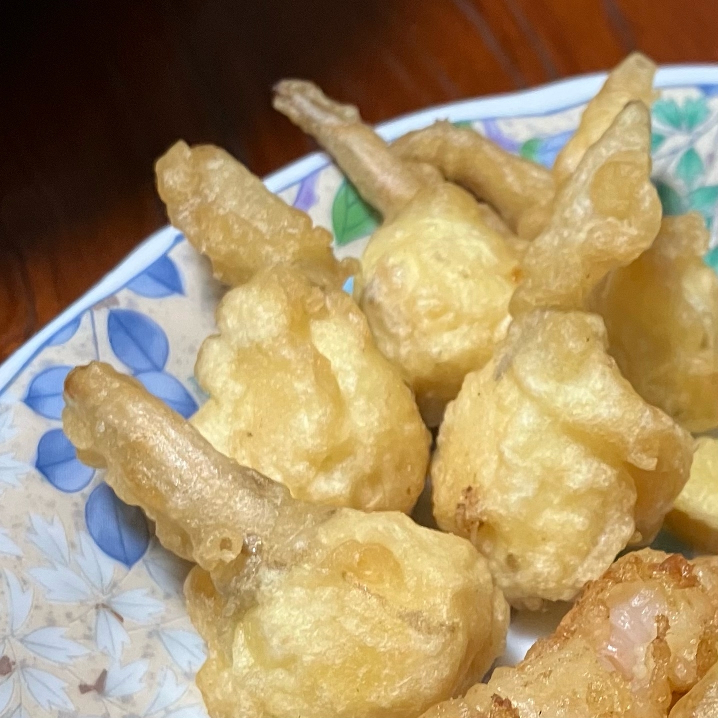縁起ものです《くわいの天ぷら》