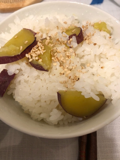 白だしだけで簡単 さつま芋ご飯 レシピ 作り方 By Chima 楽天レシピ