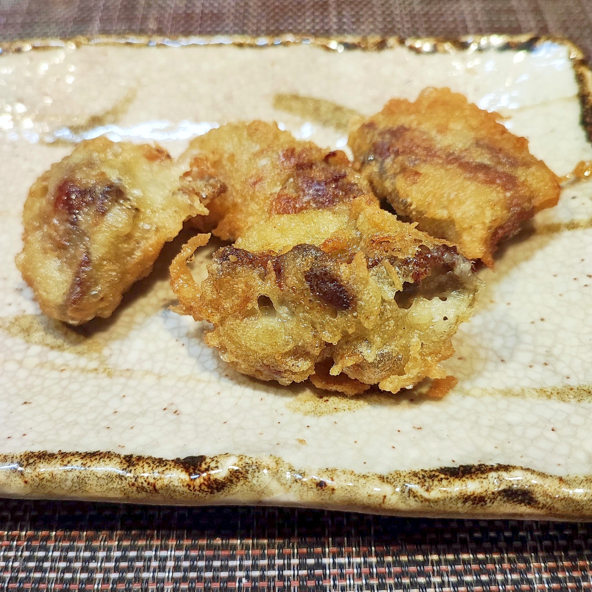 鶏レバーの天ぷら