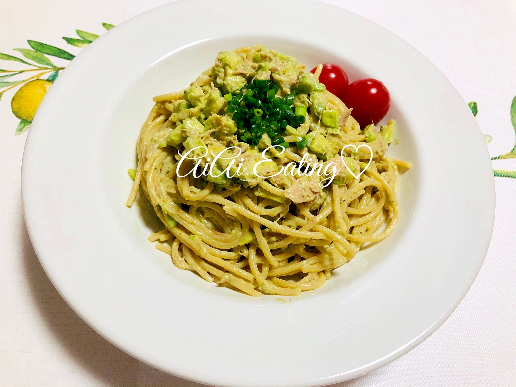 ♡アボカドとツナを和えるだけ♪和風醤油マヨパスタ♡