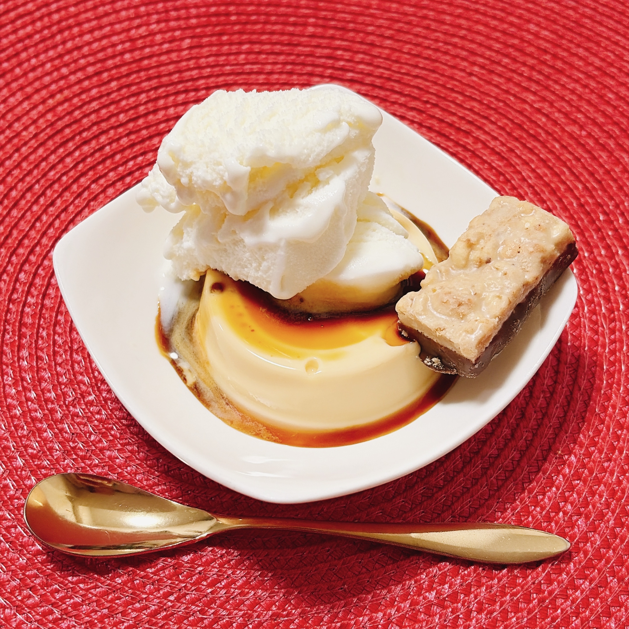 カスタードプリン