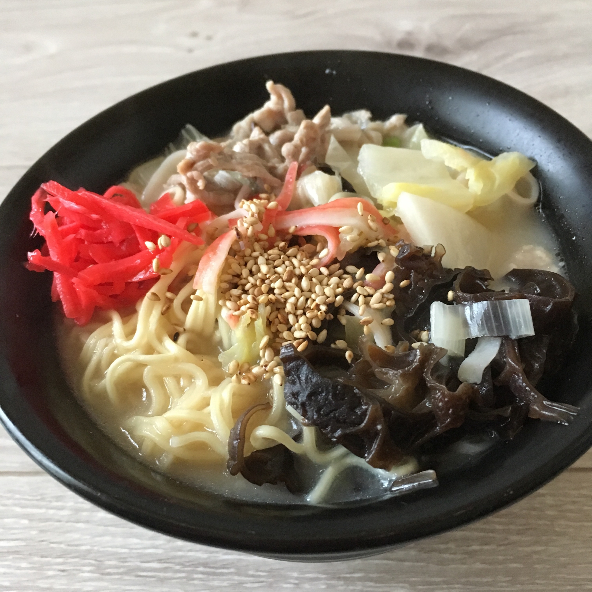 マルちゃん正麺de白菜きくらげ炒め麺♪