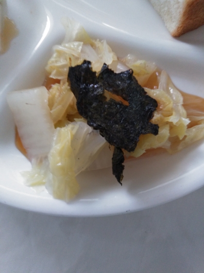白菜のお浸し塩昆布和え