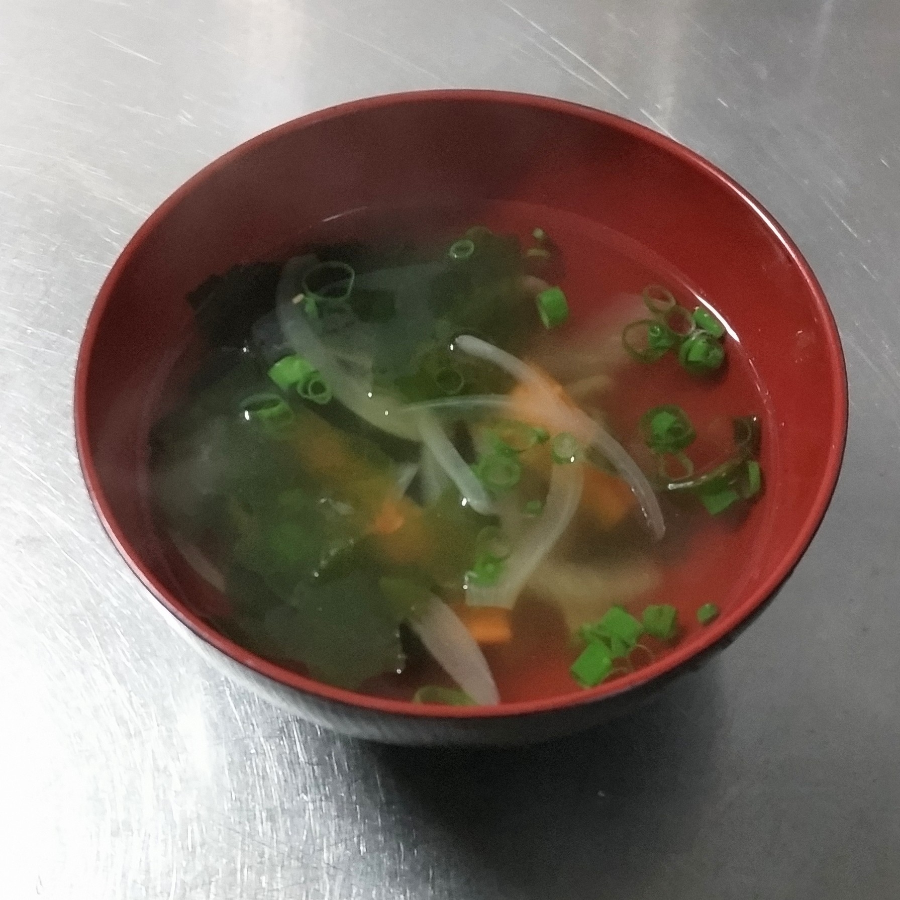 和風わかめスープ