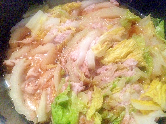簡単 白菜と豚バラのミルフィーユ鍋 レシピ 作り方 By ゆっぷりん 楽天レシピ