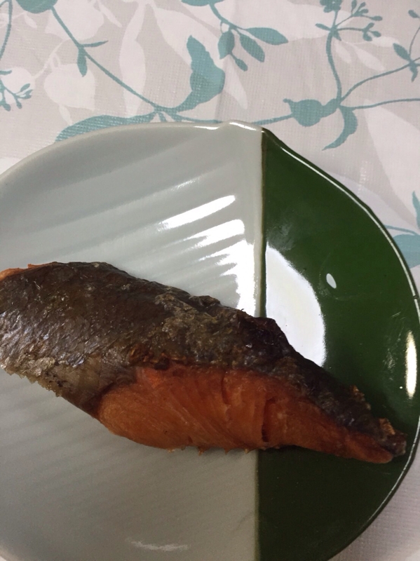 麺つゆで(*^^*)鮭の焼き魚★