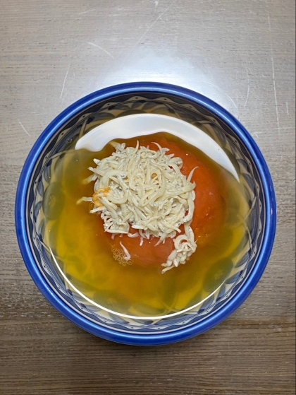 新味発見☘️完熟トマトとしらす干しのスープ【和食】
