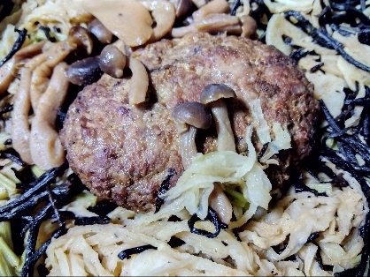 ヘルシー☆豆腐だけのハンバーグ