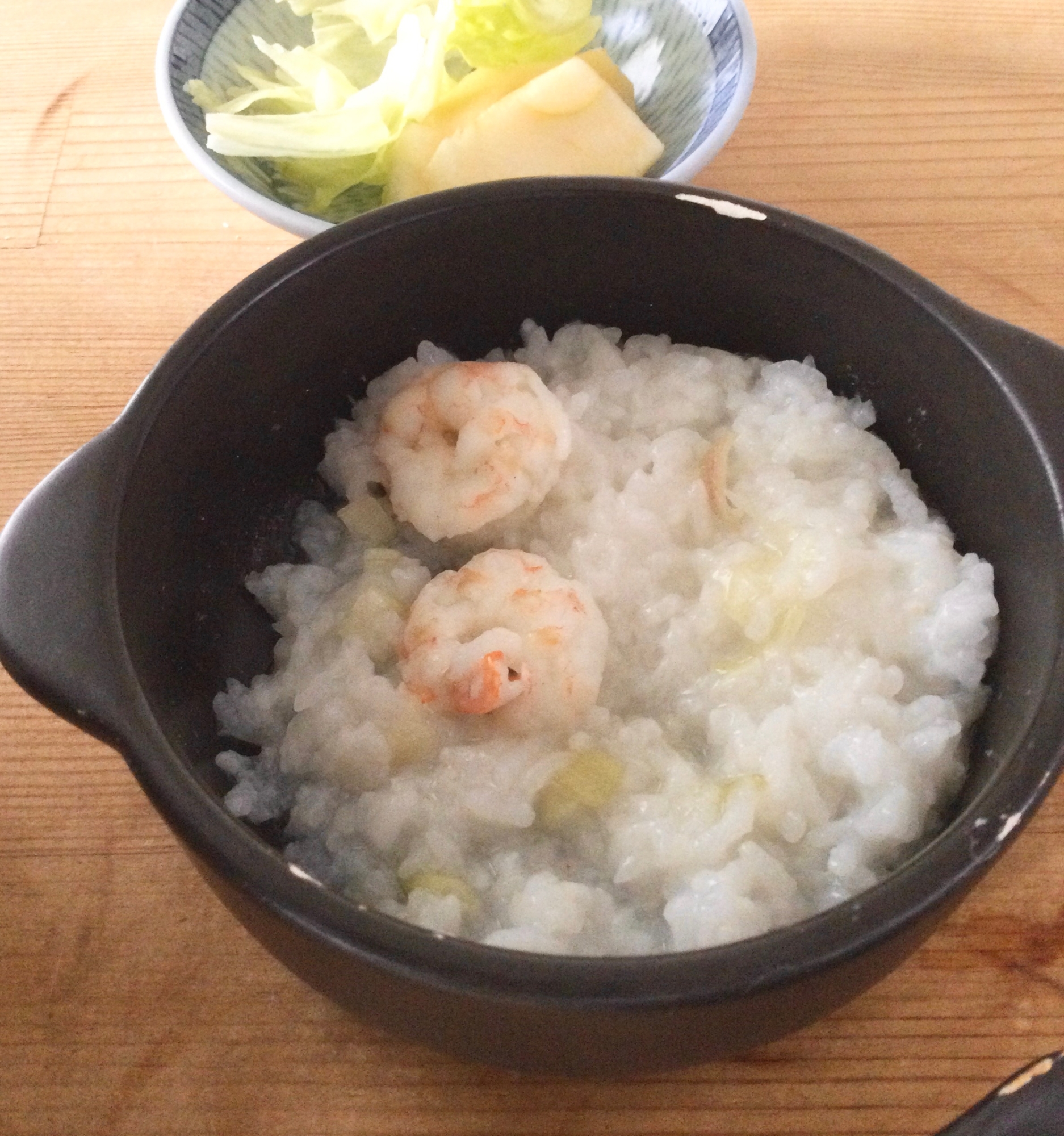 みょうが海老入りご飯♪