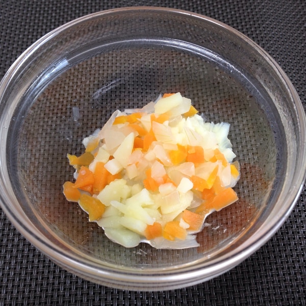 離乳食中期 にんじんと玉ねぎのポテトサラダ レシピ 作り方 By うーころちゃん 楽天レシピ 離乳食中期 にんじんと玉ねぎのポテトサラダ レシピ 作り方 By うーころちゃん 楽天レシピ