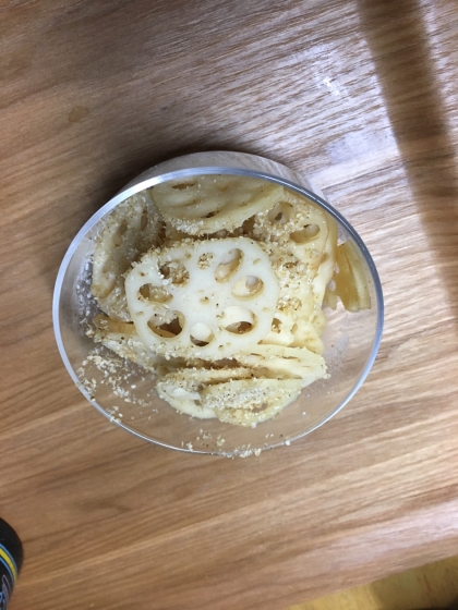 簡単作り置きおかず☆レンコンのすり胡麻きんぴら