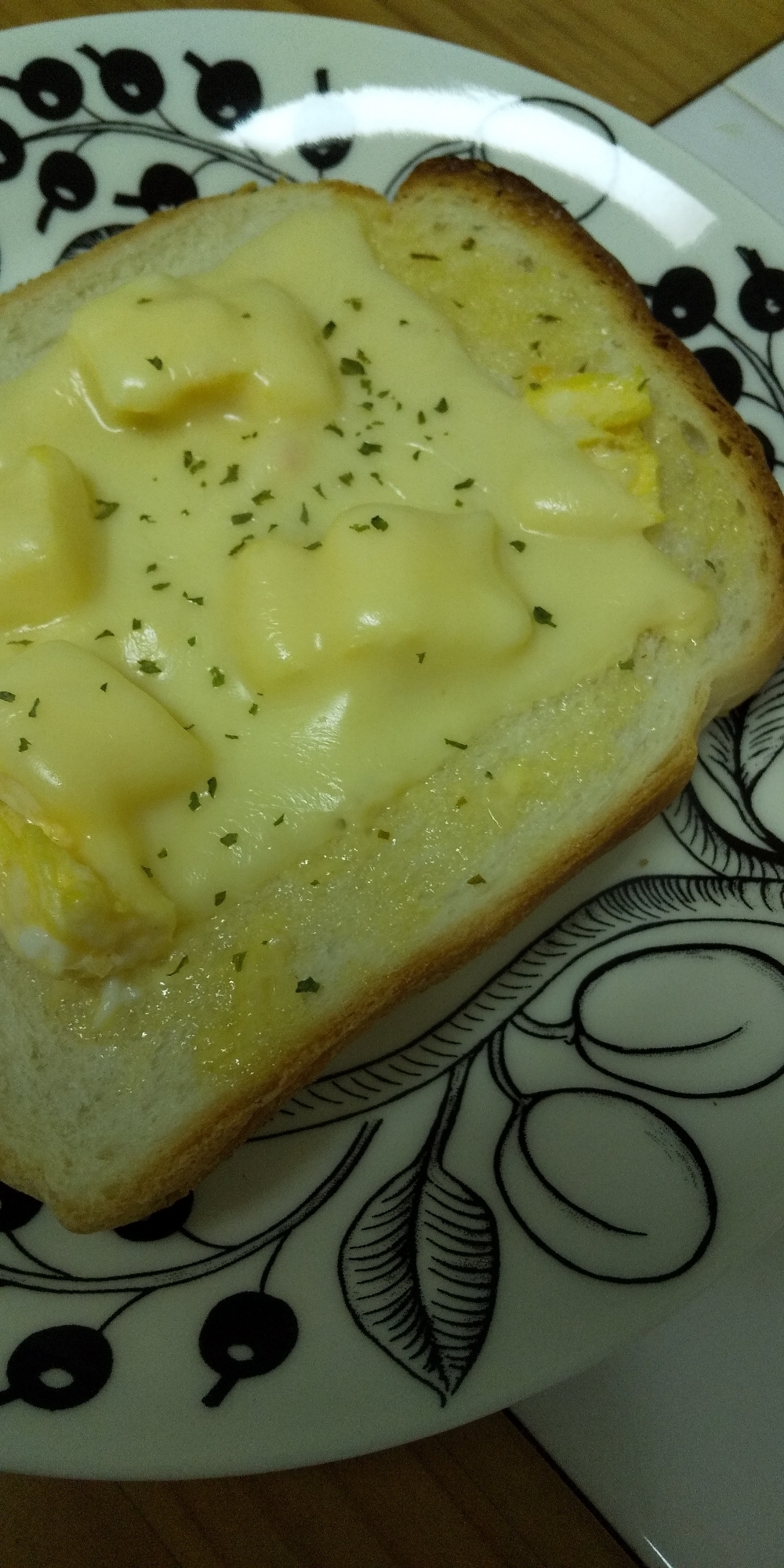 簡単リメイク☆タルタルソースde卵焼チーズトースト