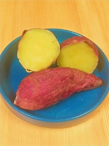 レンジで簡単！本格焼き芋♪