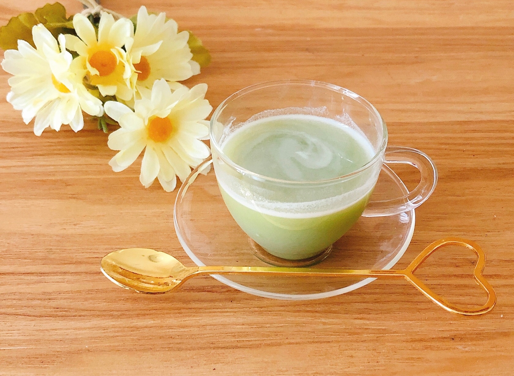 酒粕とはちみつ入り青汁✧˖°